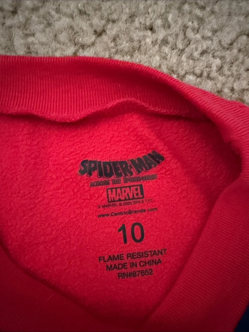 Kids Spider-Man Spider-Verse Pajama Set